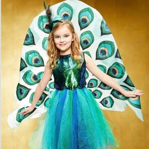 COPY - Girls peacock costume